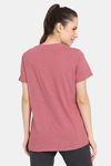 Rosaline Easy Movement Relaxed Top - Mineral Red — thumbnail 3
